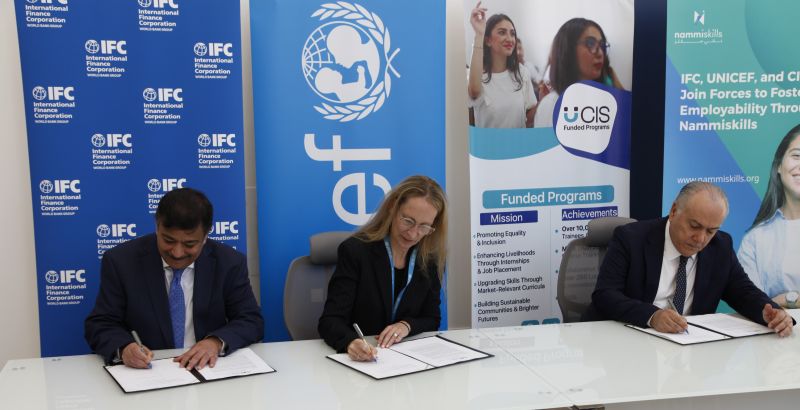 Nammiskills Signing IFC Unicef CIS